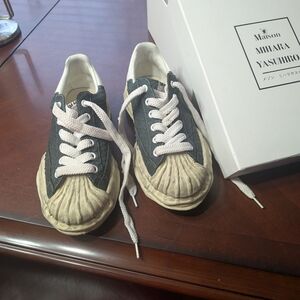 Miharayasuhiro dragon skin shell-toe sneakers Size 44